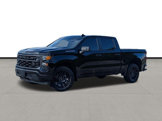 Black 2025 Chevrolet Silverado 1500 Pickup Truck Four-Wheel Drive 8-Speed Automatic