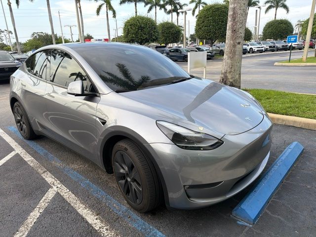 Gray (Stealth Grey) 2025 Tesla Model Y SUV / Crossover All-Wheel Drive 1-Speed Automatic