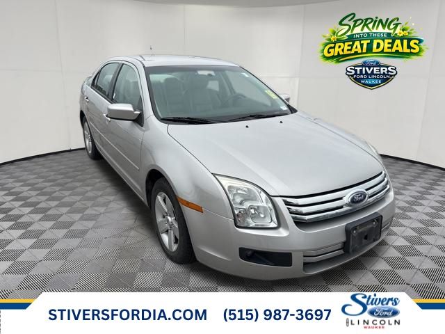 Vapor Silver Clearcoat Metallic 2008 Ford Fusion SE V6 Sedan Front-Wheel Drive 6-Speed Automatic