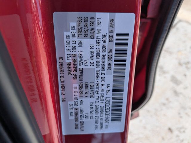 2025 Mazda CX-5 2.5 S Preferred Package Red at Baytown Hyundai