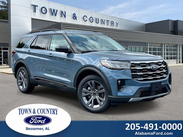 Vapor Blue Metallic 2026 Ford Explorer SUV / Crossover All-Wheel Drive Automatic