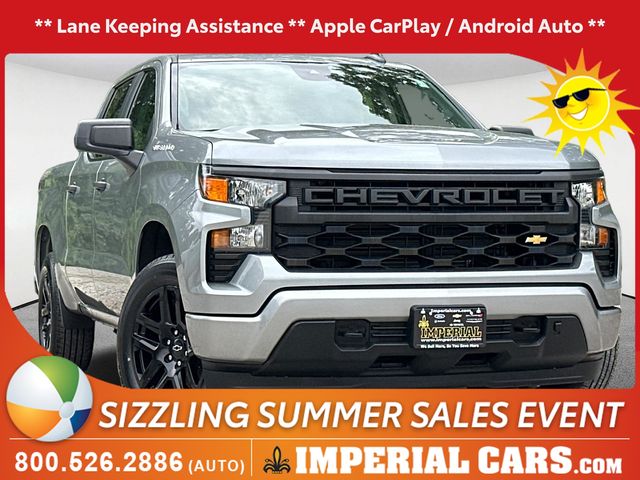 Sterling Gray Metallic 2023 Chevrolet Silverado 1500 Pickup Truck Four-Wheel Drive 8-Speed Automatic