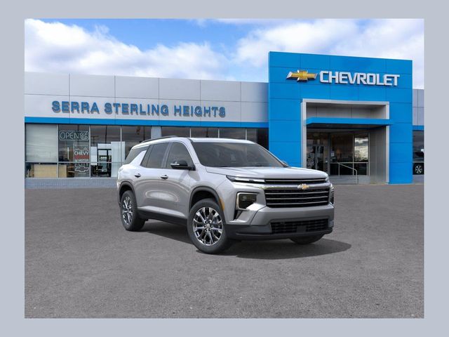 Sterling Gray Metallic 2026 Chevrolet Traverse SUV / Crossover Four-Wheel Drive 8-Speed Automatic