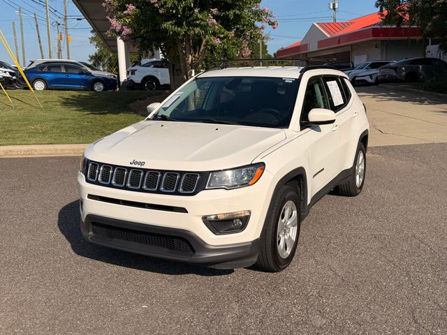 White Clearcoat 2019 Jeep Compass SUV / Crossover Front-Wheel Drive 6-Speed Automatic