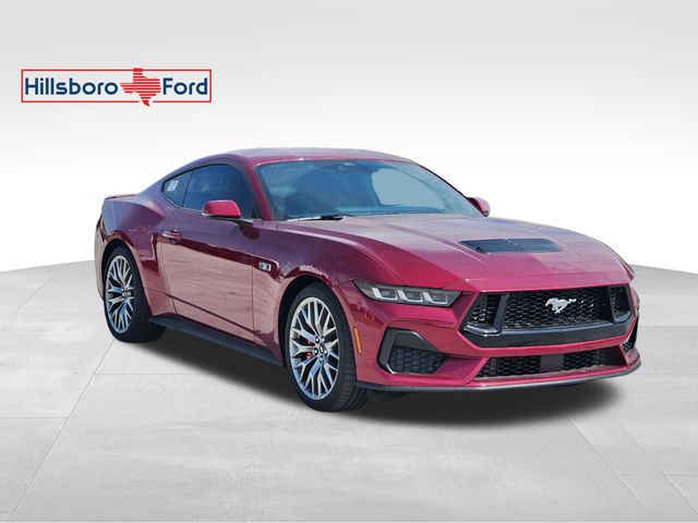 2025 Race Red Ford Mustang RWD Coupe