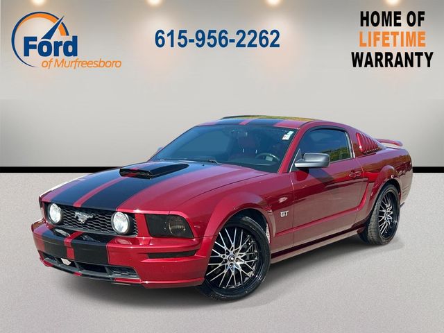 Red 2007 Ford Mustang Coupe Rear-Wheel Drive 5-Speed Automatic