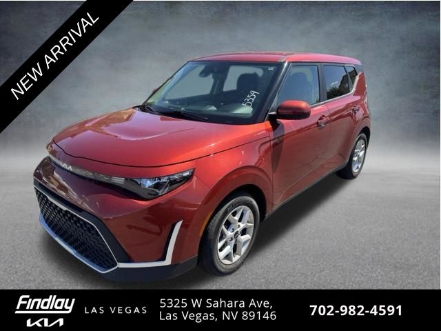 Mars Orange 2024 Kia Soul LX FWD SUV / Crossover Front-Wheel Drive Continuously Variable Transmission