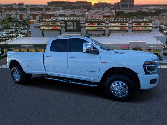 Bright White Clearcoat 2026 RAM 3500 Laramie Crew Cab LB DRW 4WD Pickup Truck Four-Wheel Drive 8-Speed Automatic