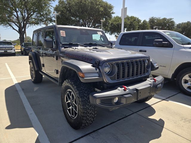 Gray (Granite Crystal Metallic Clearcoat) 2025 Jeep Wrangler SUV / Crossover Four-Wheel Drive 8-Speed Automatic