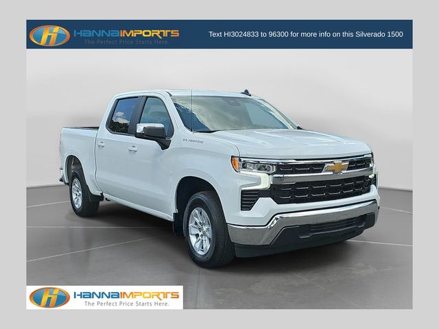 Summit White 2025 Chevrolet Silverado 1500 Pickup Truck 4X2 Automatic