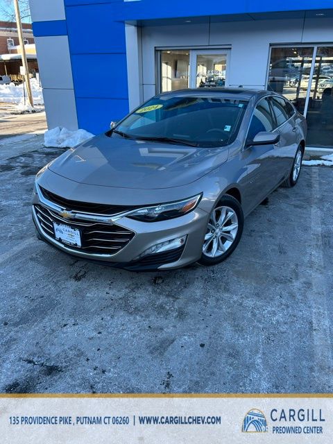 Mineral Gray Metallic 2024 Chevrolet Malibu LT with 1LT FWD Sedan Front-Wheel Drive Continuously Variable Transmission
