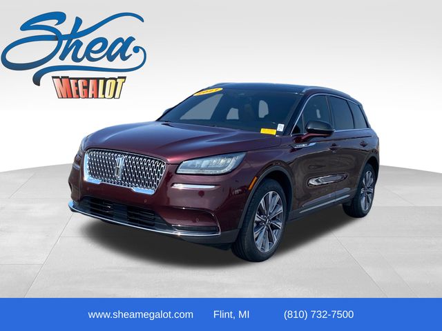 Red (Burgundy Velvet) 2021 Lincoln Corsair SUV / Crossover All-Wheel Drive 8-Speed Automatic