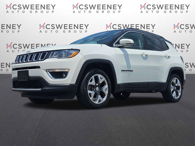 White Clearcoat 2020 Jeep Compass SUV / Crossover Four-Wheel Drive 9-Speed Automatic