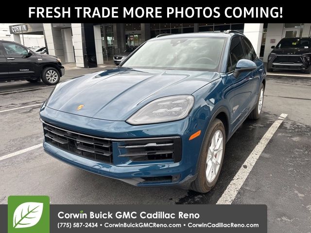 Blue 2024 Porsche Cayenne S AWD SUV / Crossover All-Wheel Drive 8-Speed Automatic