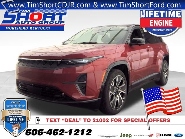 Red 2025 Jeep Wagoneer S SUV / Crossover Four-Wheel Drive 1-Speed Automatic