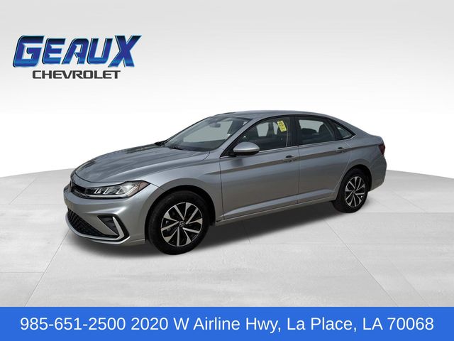 Pyrite Silver Metallic 2025 Volkswagen Jetta Sedan Front-Wheel Drive 8-Speed Automatic