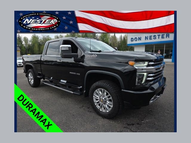 Black 2021 Chevrolet Silverado 2500HD Pickup Truck Four-Wheel Drive Automatic