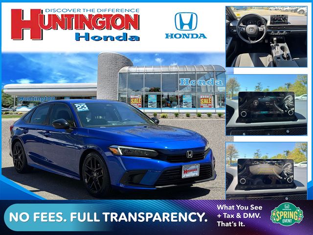 used 2023 Honda Civic car, priced at $22,893