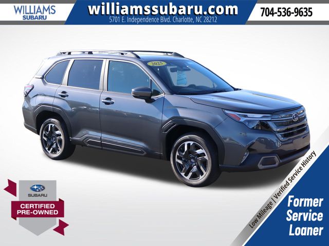Magnetite Gray Metallic 2025 Subaru Forester SUV / Crossover All-Wheel Drive 8-Speed CVT