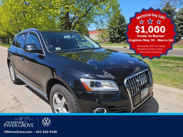 Mythos Black Metallic 2016 Audi Q5 2.0T Premium Plus SUV / Crossover All-Wheel Drive 8-Speed Automatic