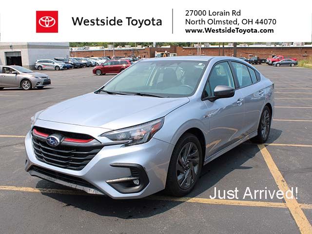 Ice Silver Metallic 2024 Subaru Legacy Sedan All-Wheel Drive Continuously Variable Transmission