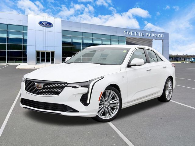 Summit White 2026 Cadillac CT4 Sedan Rear-Wheel Drive 8-Speed Automatic
