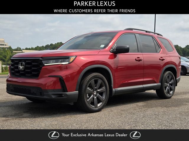 Radiant Red Metallic II 2023 Honda Pilot SUV / Crossover Front-Wheel Drive Automatic