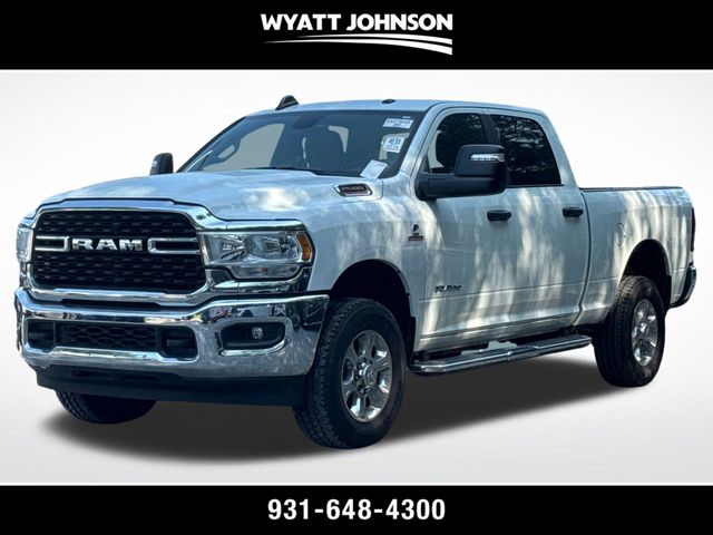 Bright White Clearcoat 2024 RAM 2500 Pickup Truck Four-Wheel Drive 6-Speed Automatic