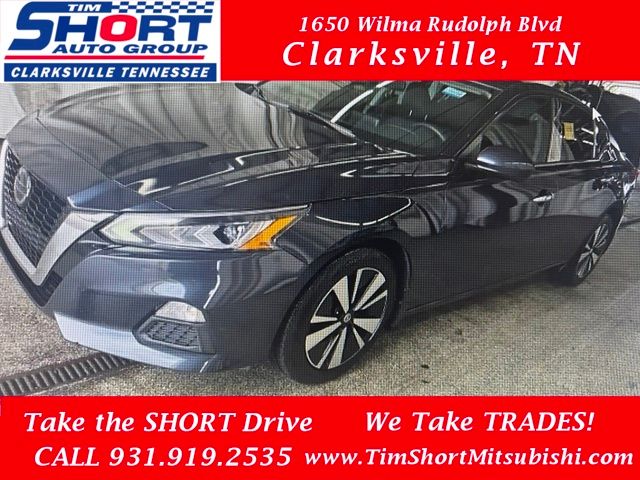 Blue Metallic 2022 Nissan Altima Sedan Front-Wheel Drive Continuously Variable Transmission