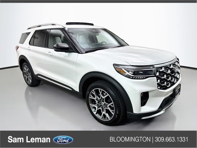 White Metallic 2027 Ford Explorer SUV / Crossover All-Wheel Drive Automatic