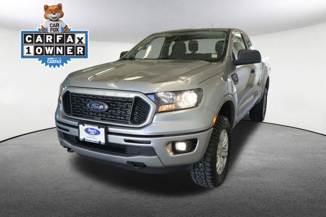 Silver Metallic 2023 Ford Ranger XLT SuperCab 4WD Pickup Truck Four-Wheel Drive Automatic