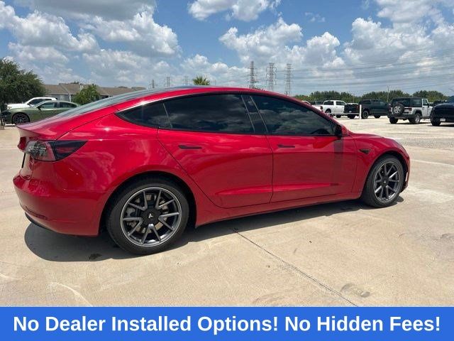 2022 Tesla Model 3 Long Range Red at AutoSavvy Houston Northwest