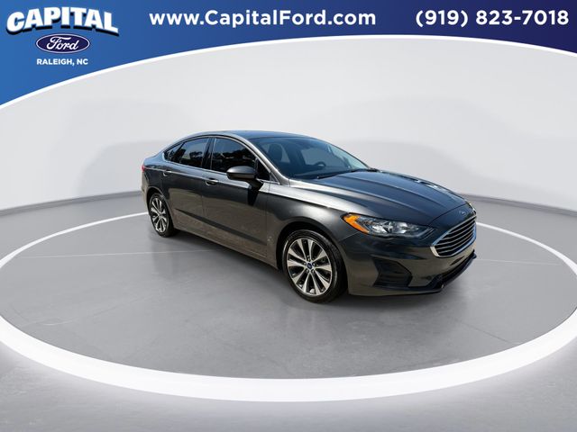 Certified 2020 Ford Fusion SE with VIN 3FA6P0T9XLR217016 for sale in Raleigh, NC