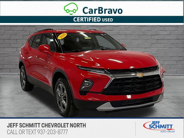 Red Hot 2024 Chevrolet Blazer SUV / Crossover Front-Wheel Drive 9-Speed Automatic Overdrive