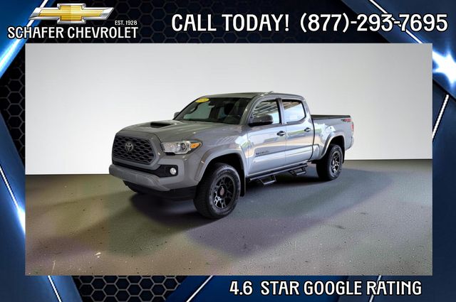 Cement 2020 Toyota Tacoma TRD Sport Double Cab LB 4WD Pickup Truck Four-Wheel Drive 6-Speed Automatic