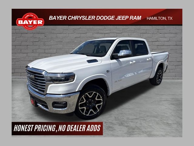 Bright White Clearcoat 2026 RAM 1500 Pickup Truck Four-Wheel Drive 8-Speed Automatic