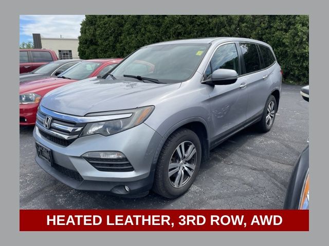 Silver 2018 Honda Pilot SUV / Crossover All-Wheel Drive 6-Speed Automatic