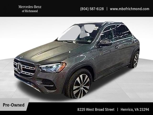 Gray (Selenite Grey Metallic) 2025 Mercedes-Benz GLE 350 4MATIC SUV / Crossover All-Wheel Drive 9-Speed Automatic