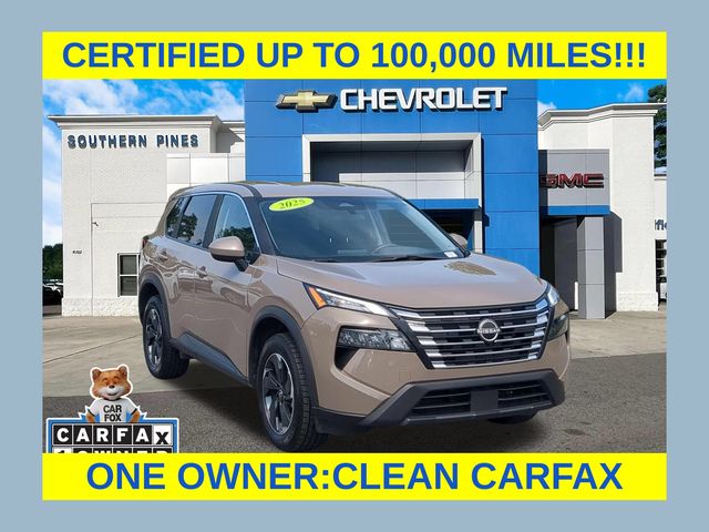 Baja Storm Metallic 2025 Nissan Rogue SUV / Crossover All-Wheel Drive Continuously Variable Transmission
