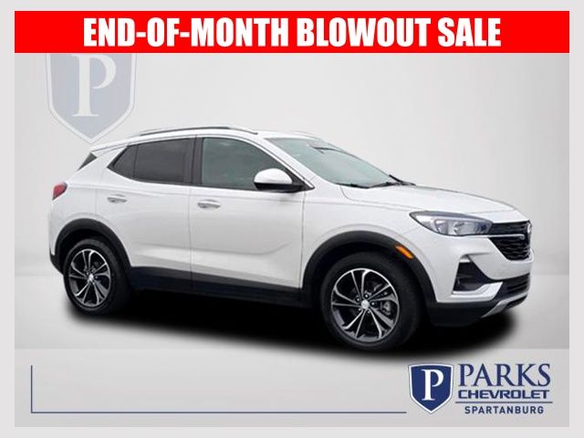 White Frost 2020 Buick Encore GX SUV / Crossover Front-Wheel Drive Continuously Variable Transmission