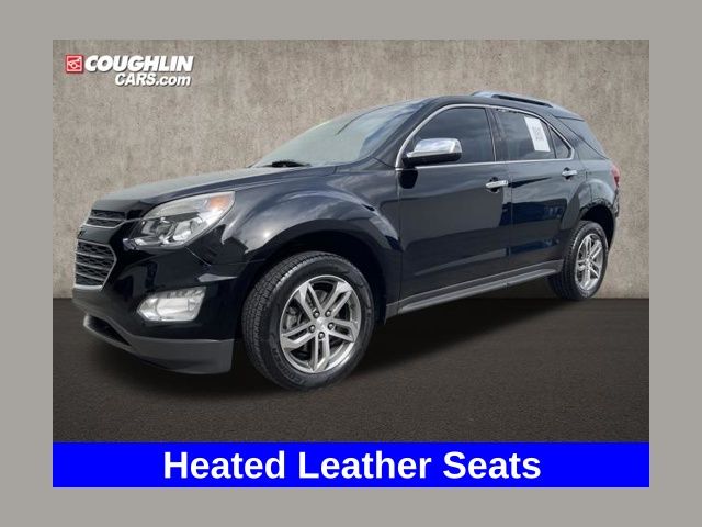 Black 2017 Chevrolet Equinox Premier AWD SUV / Crossover All-Wheel Drive 6-Speed Automatic Overdrive