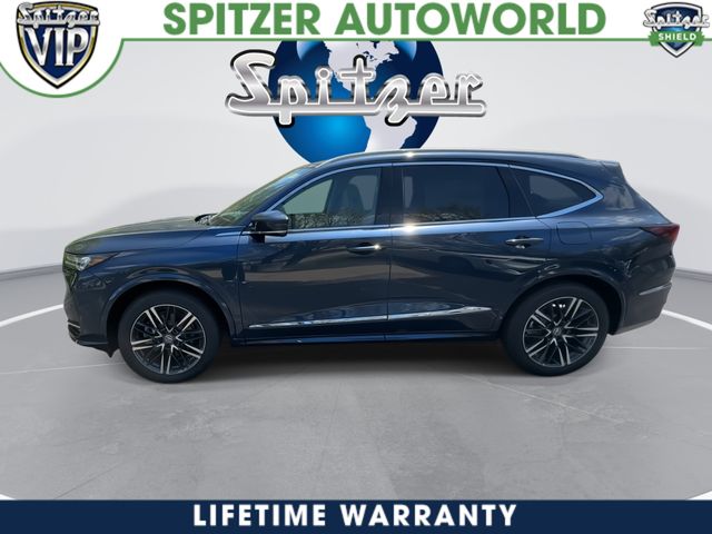 2026 Acura MDX Advance Package Blue at Spitzer Acura