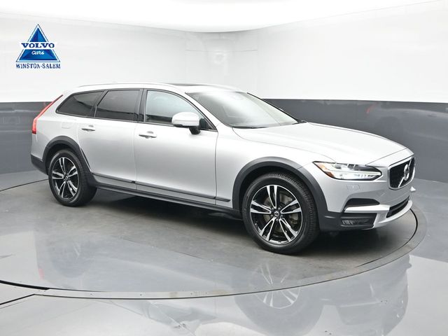 Bright Silver Metallic 2018 Volvo V90 Wagon All-Wheel Drive Automatic