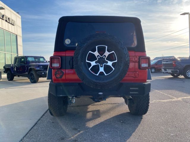 2022 Jeep Wrangler Rubicon - Firecracker Red Clearcoat exterior view 6