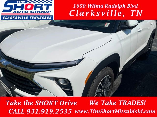 Summit White 2025 Chevrolet Trailblazer SUV / Crossover Front-Wheel Drive Continuously Variable Transmission