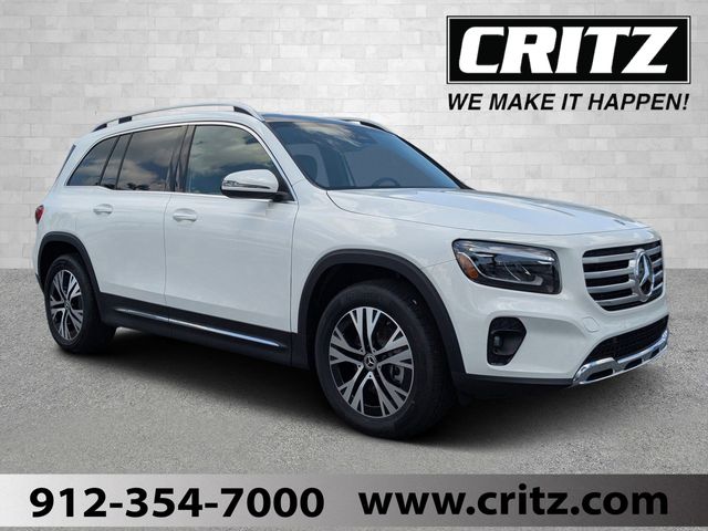 Polar White 2025 Mercedes-Benz GLB SUV / Crossover Front-Wheel Drive 8-Speed Dual Clutch