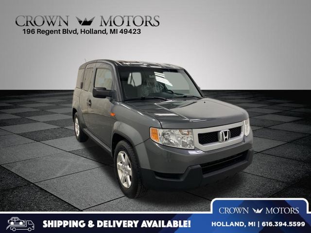 Gray 2010 Honda Element EX AWD SUV / Crossover All-Wheel Drive 5-Speed Automatic