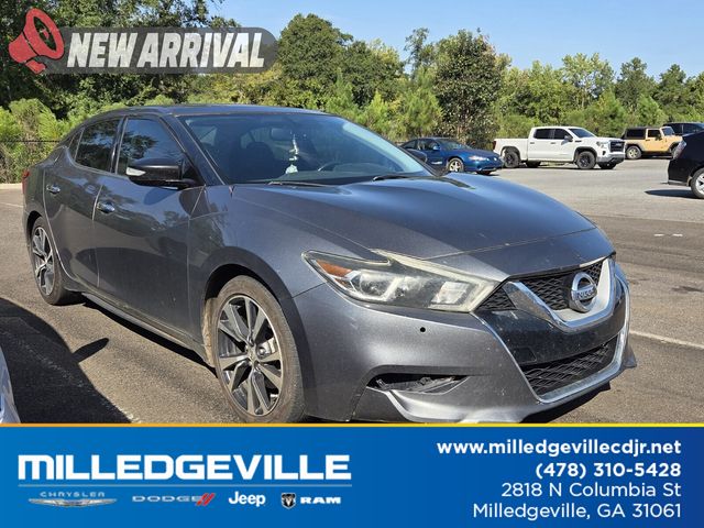 Gray (Gun Metallic) 2017 Nissan Maxima Sedan Front-Wheel Drive Continuously Variable Transmission