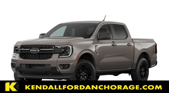 Gray 2026 Ford Ranger Pickup Truck Four-Wheel Drive Automatic