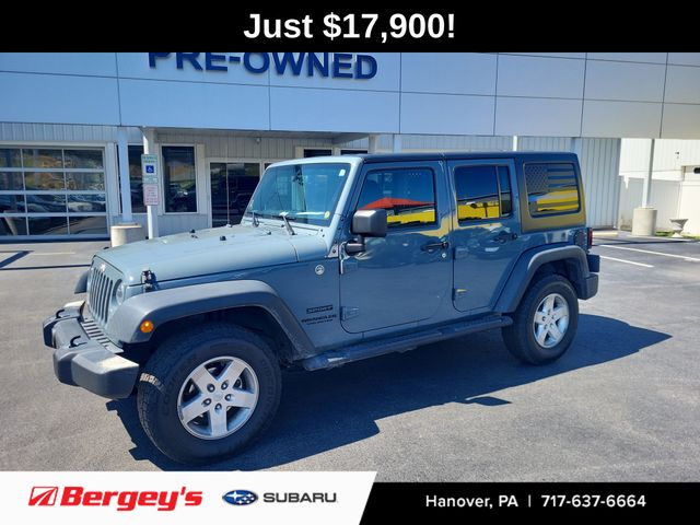 Anvil Clear Coat 2015 Jeep Wrangler Unlimited Sport 4WD SUV / Crossover Four-Wheel Drive 5-Speed Automatic